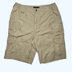 511 Tactical Shorts Mens 34 Beige Taclite Pro Ripstop Cargo Concealed Carry 11"